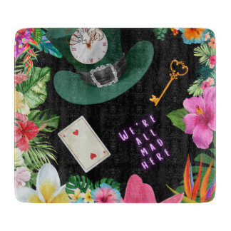 Tabla De Cortar Por el tablero de corte de vidrio del agujero de c