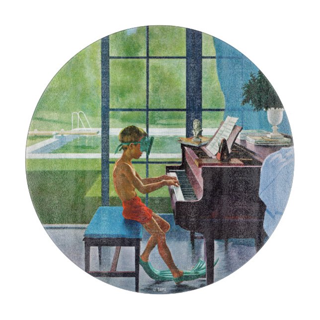 Tabla De Cortar Práctica de pianos de Poolside (Anverso)