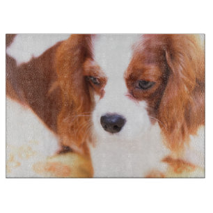 Tabla De Cortar Precioso Spaniel de Caballero King Charles