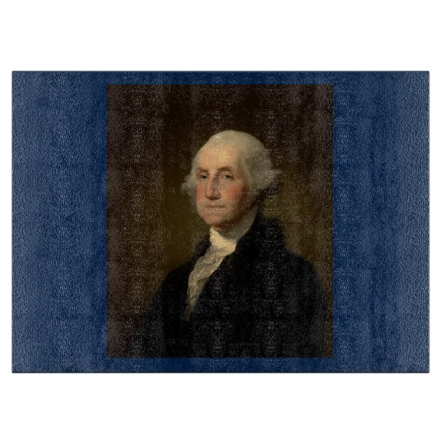 Tabla De Cortar Presidente estadounidense George Washington, Stuar (Anverso)