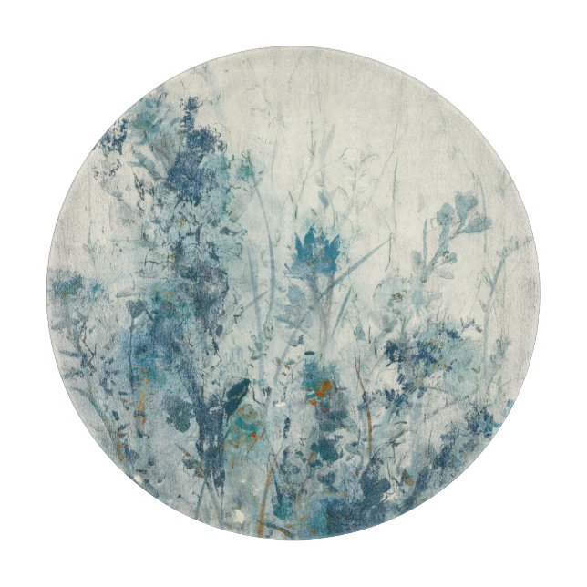 Tabla De Cortar Primavera Azul (Anverso)