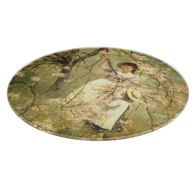 Tabla De Cortar Primavera, c.1880 (Borde)