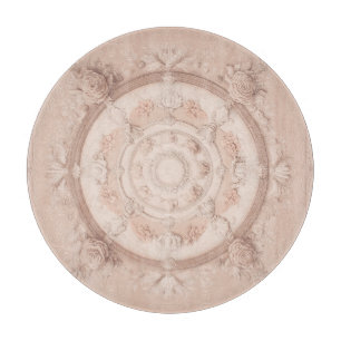 Tabla De Cortar Primavera Victoriana, Rosa Polvo,