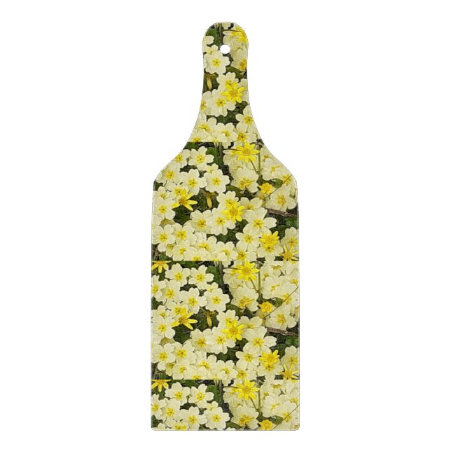 Tabla De Cortar Primrosis de primavera (Anverso)