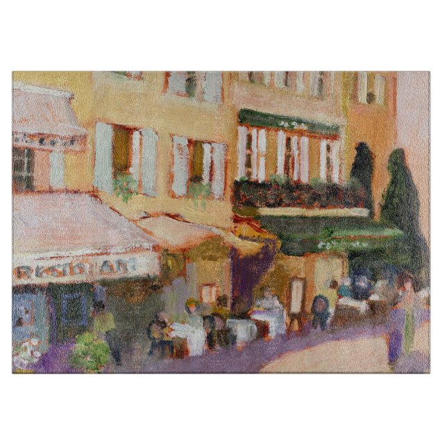 Tabla De Cortar Pueblo francés (Anverso)