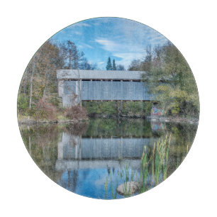 Tabla De Cortar Puente cubierto de Milby
