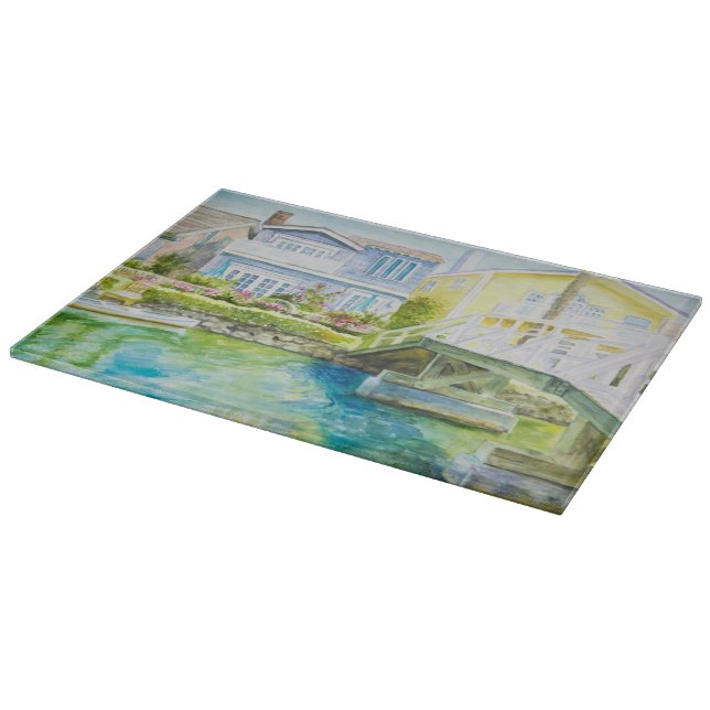 Tabla De Cortar Puente de Venecia (Borde)