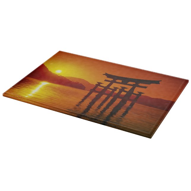 Tabla De Cortar Puerta O-Torii, santuario de Itsukushima, Miyajima (Borde)