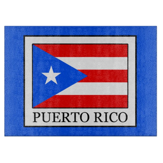 Tabla De Cortar Puerto Rico (Anverso)