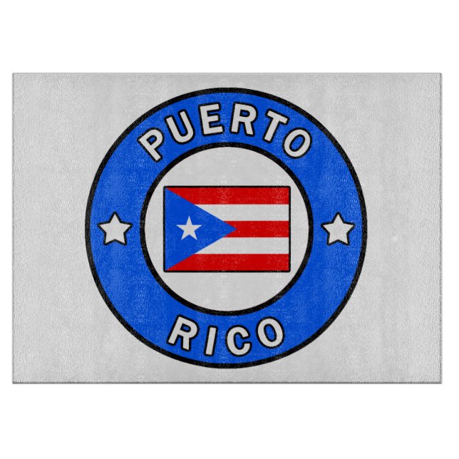 Tabla De Cortar Puerto Rico (Anverso)