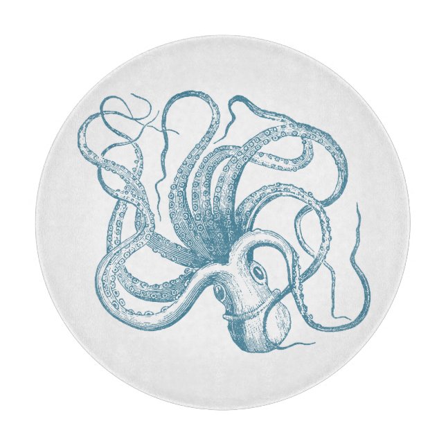 Tabla De Cortar Pulpo náutico (Anverso)