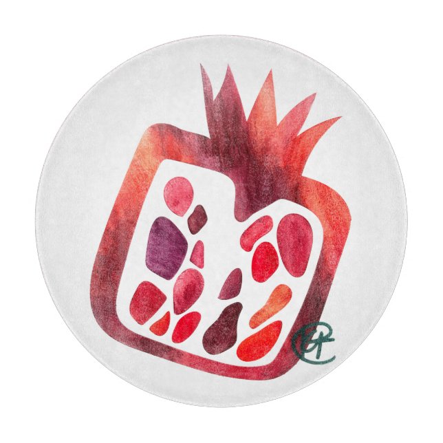 Tabla De Cortar Punk Pomegranate Challah Cutting Board (Anverso)