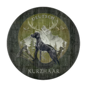 Tabla De Cortar Puntero alemán de corta duración , logotipo de caz