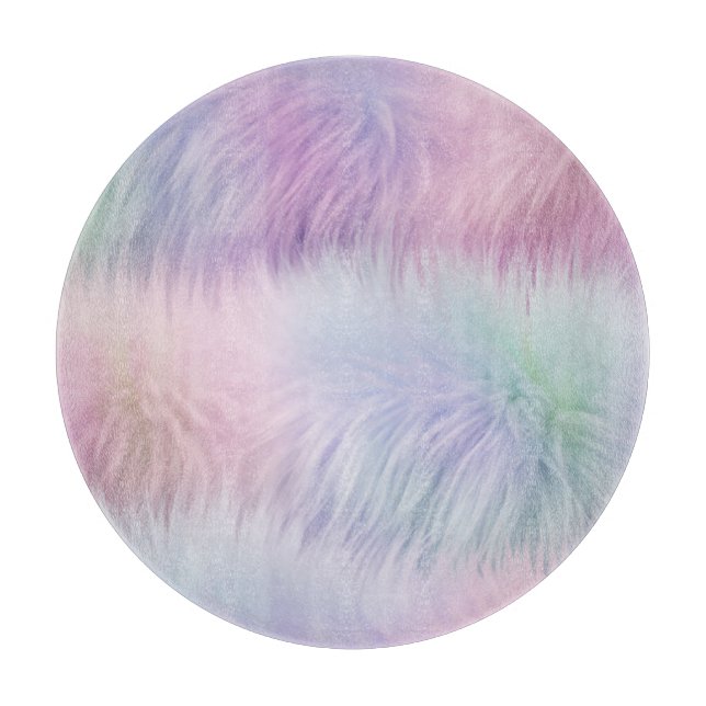 Tabla De Cortar Puro arcoiris pastel (Anverso)