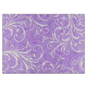 Tabla De Cortar Púrpura placa de corte ornamental