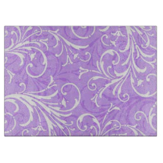 Tabla De Cortar Púrpura placa de corte ornamental