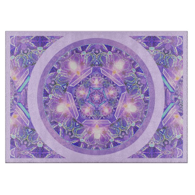 Tabla De Cortar Púrpura placa de corte W1 (Anverso)