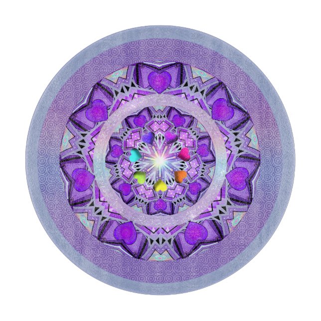 Tabla De Cortar Púrpura W2 (Anverso)