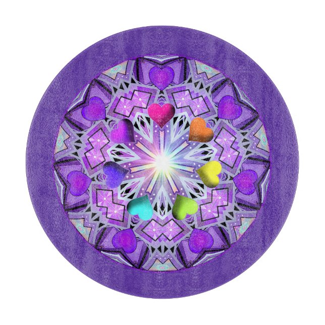 Tabla De Cortar Púrpura W2 (Anverso)