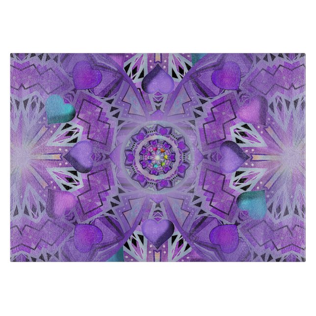 Tabla De Cortar Púrpura W2 (Anverso)