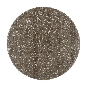 Tabla De Cortar Purpurina de Coffee Bean Faux