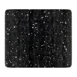 Tabla De Cortar Purpurina Stars2 - Negro de plata