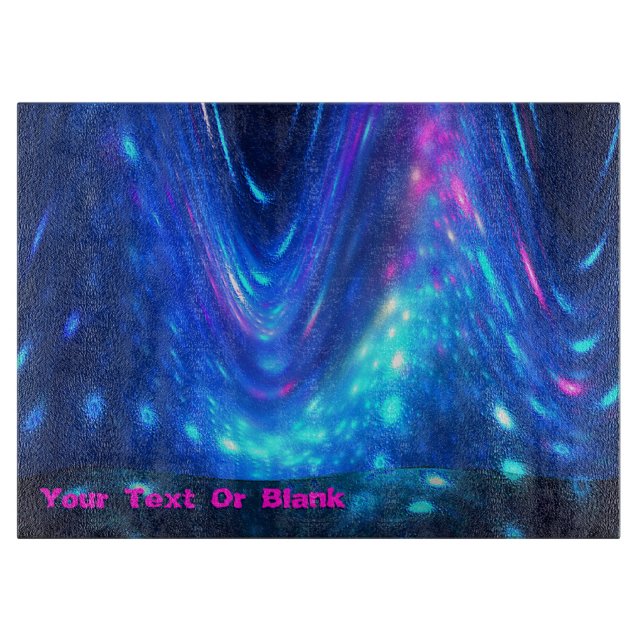 Tabla De Cortar Qaanaaq - Luces del Norte (Anverso)