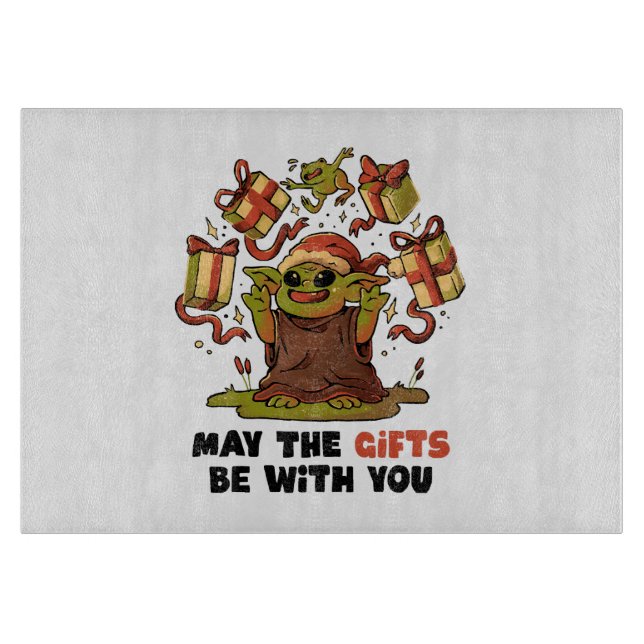 Tabla De Cortar Que los regalos estén contigo (Anverso)