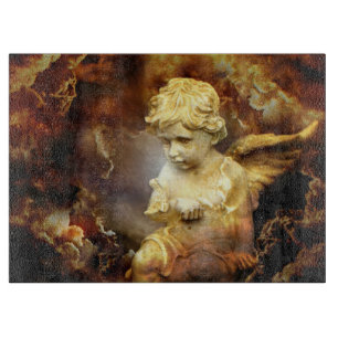 Tabla De Cortar Querube divina del ángel