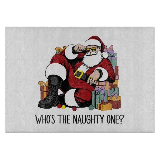 Tabla De Cortar Quién es el travieso (Anverso)