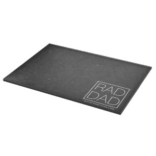 Tabla De Cortar Rad Dad tipografía moderna personalizado nombres d