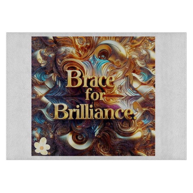 Tabla De Cortar "Radiancia cautivadora" (Anverso)