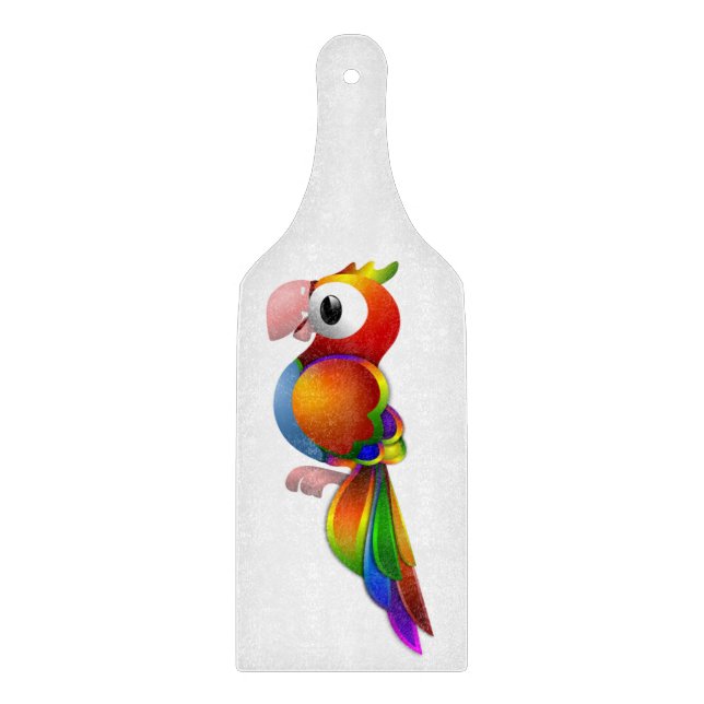 TABLA DE CORTAR RAINBOW PARROT (Anverso)