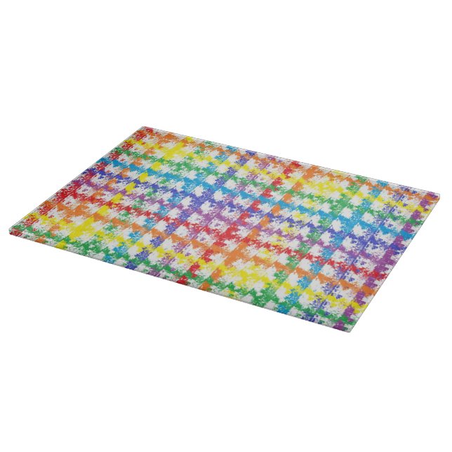 Tabla de cortar Rainbow Scratch (Borde)