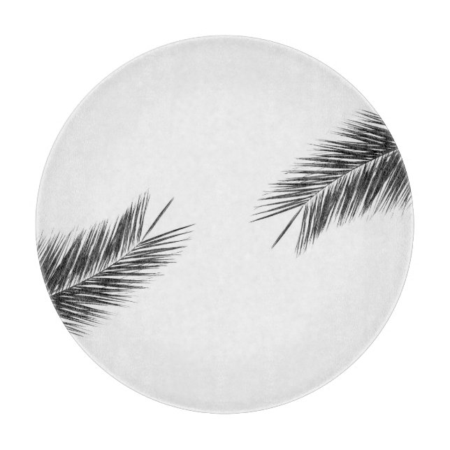 Tabla De Cortar rama de palmera (Anverso)