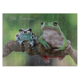 Tabla De Cortar Rana de nombre personalizado