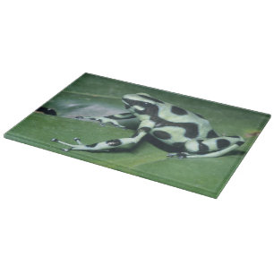 Tabla De Cortar Rana venenosa, (Dendrobates auratus) Cahuita