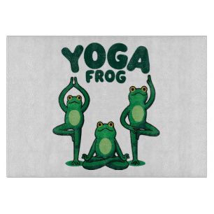 Tabla De Cortar Ranas de yoga