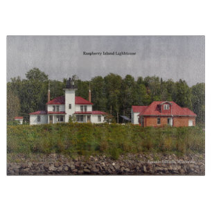 Tabla De Cortar Raspberry Island Lighthouse
