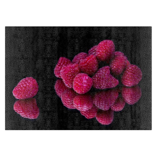 Tabla De Cortar Raspberry Still Life (Anverso)
