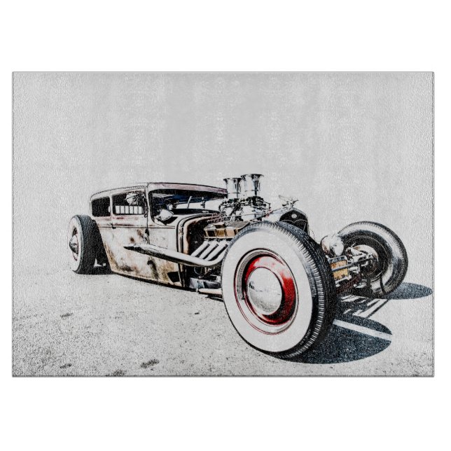 Tabla De Cortar Rat Rod (Anverso)