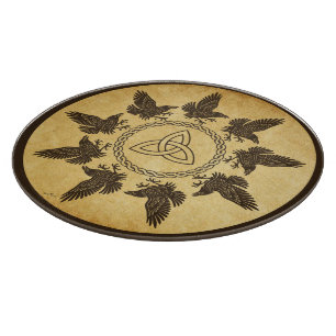 Tabla De Cortar Ravens Circle Dance
