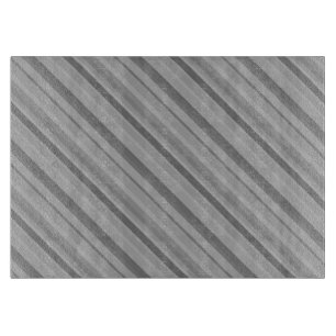 Tabla De Cortar Rayas diagonales grises