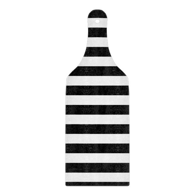 Tabla De Cortar Rayas horizontales negras (Anverso)