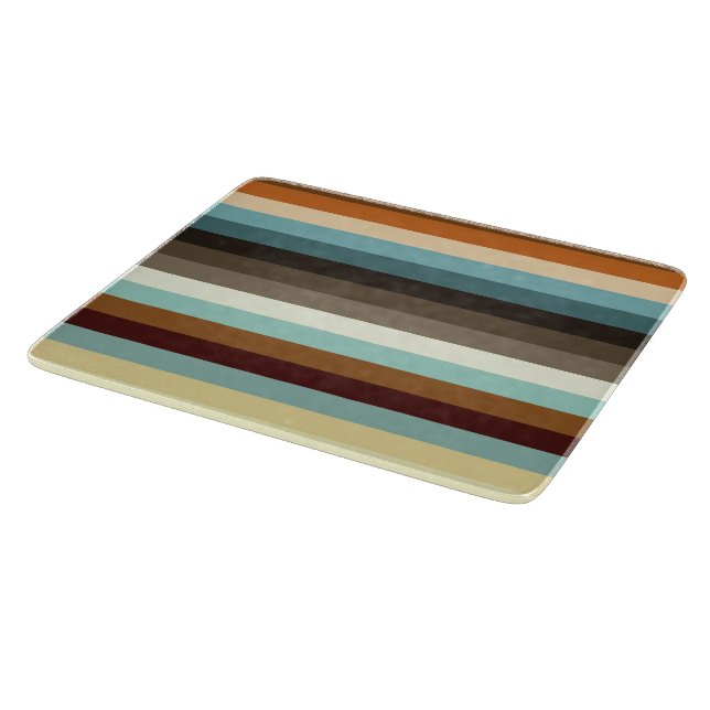 Tabla De Cortar Rayas retro (Borde)