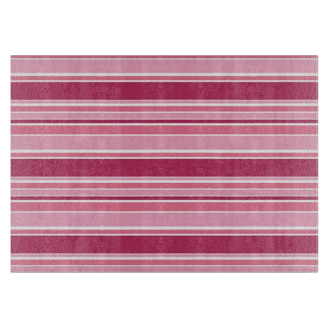 Tabla De Cortar Rayas rosadas (Anverso)