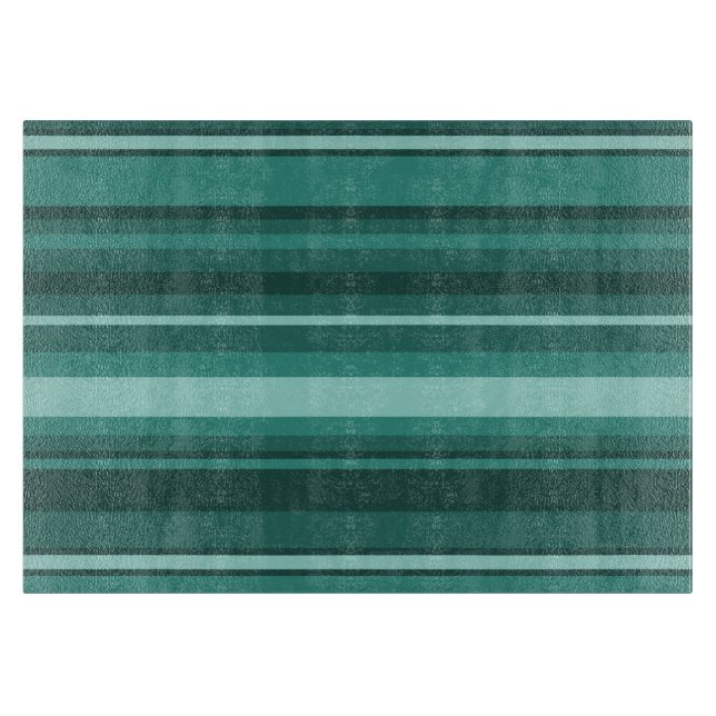Tabla De Cortar Rayas verde azulado (Anverso)