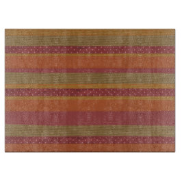 Tabla De Cortar Rayas y puntos de polka