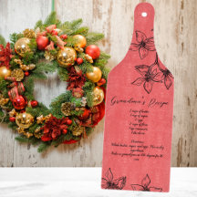 Receta de Navidades de la abuela personalizado