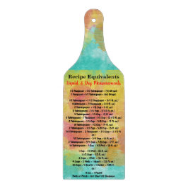 Tabla De Cortar Receta equivalente de la receta de color amarillo